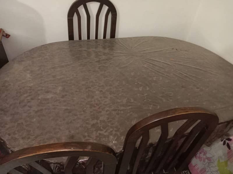 solid wooden dining table 0