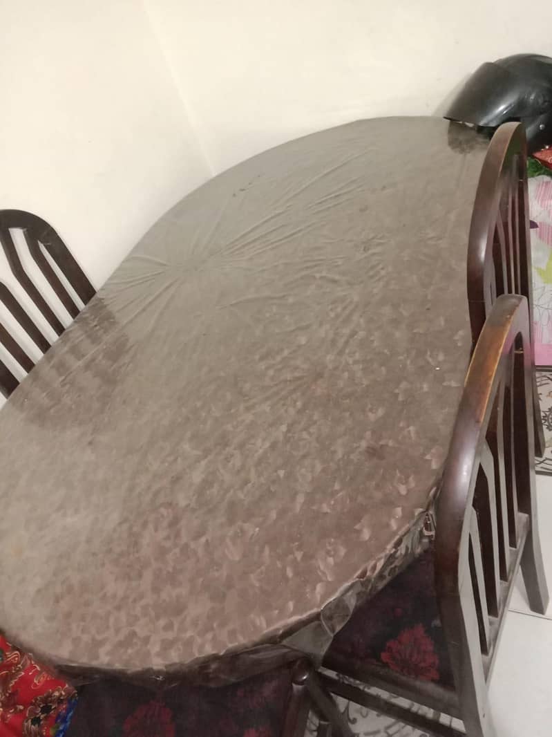solid wooden dining table 1