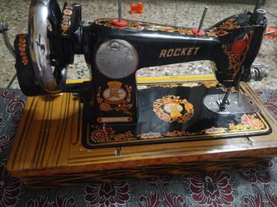 Rocket sewing machine double chal