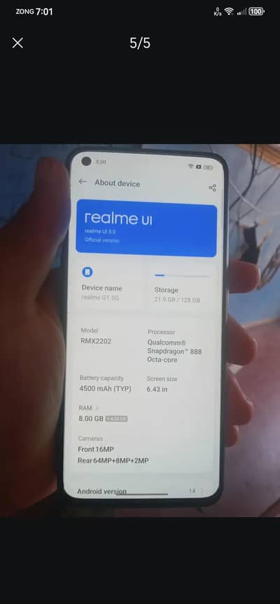 Realme gt 5g