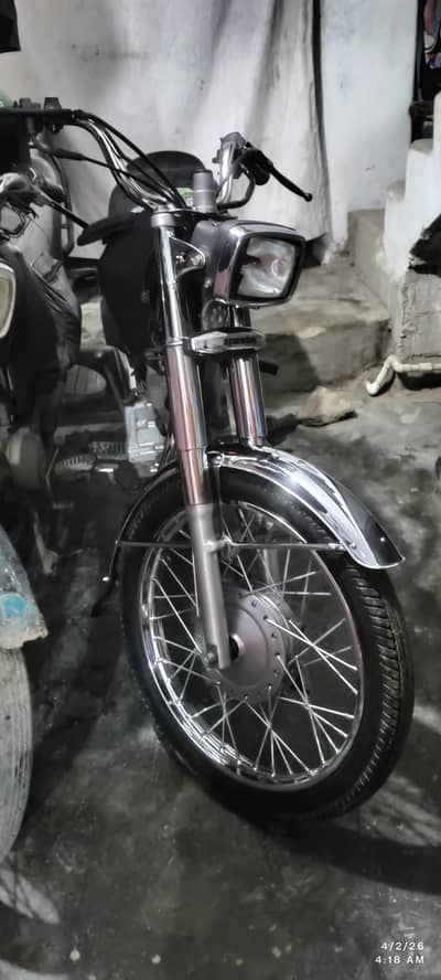 Honda CG 125 Karachi number 2017 model