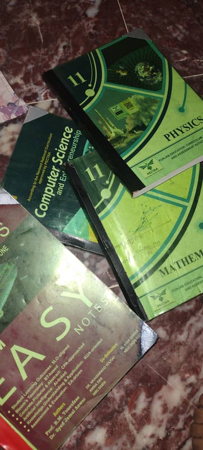 1ST YEAR BOOKS (PHY-COM-MATH)