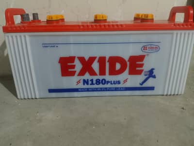 EXIDE Battery good condition. NA 180 . . .
