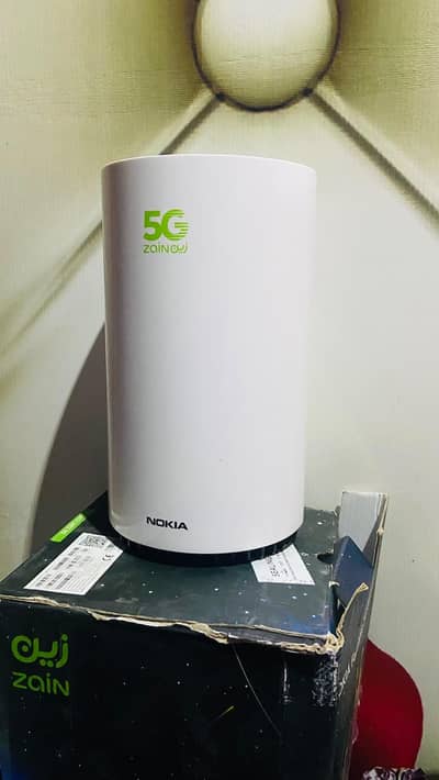 Nokia 5G Wi-Fi router sim wala bilkul brand new box charger router