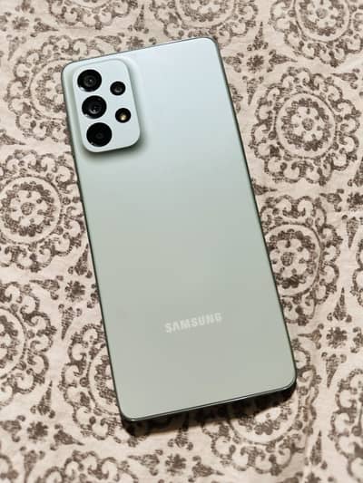 Mint Samsung Mobile A73 5G | 8/256 | Complete | Official Dual PTA