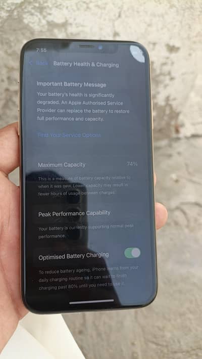 I phone xs 256