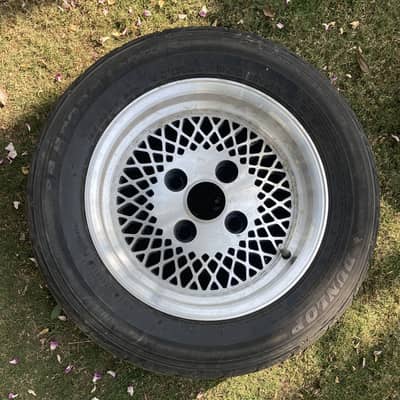 Classic Enkei 92 Wheels - 13” Mesh Design - Authentic JDM