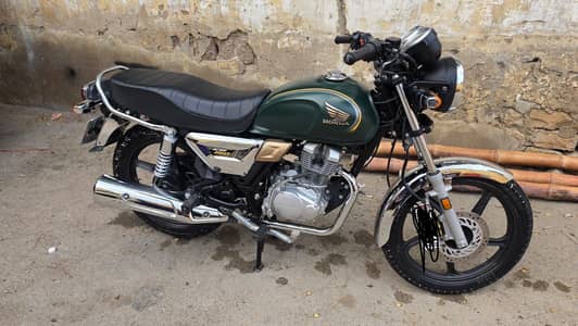 Honda cg 150 brand new condition urgent sale