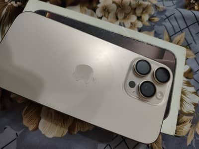 Iphone 16pro max with box total genuine +waterpack price is final