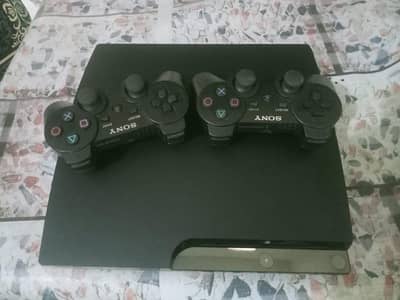 sony PlayStation 3 [ps3] console & 2 controllers
