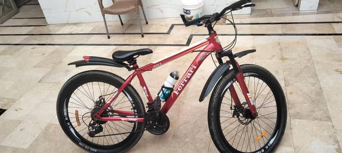 Ferrari 26" Mountain Bike – Disc Brake – Excellent Condition