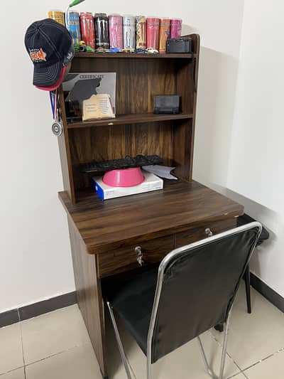 Study table and chair (only 2 month used)
