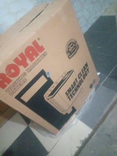 washing machine and dryer brand new Royal company.