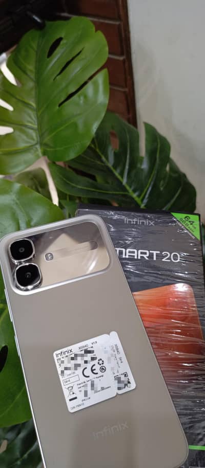 Infinix Smart 20 (4+4/64GB) Complete Box/ONLY 27 DAYS USE