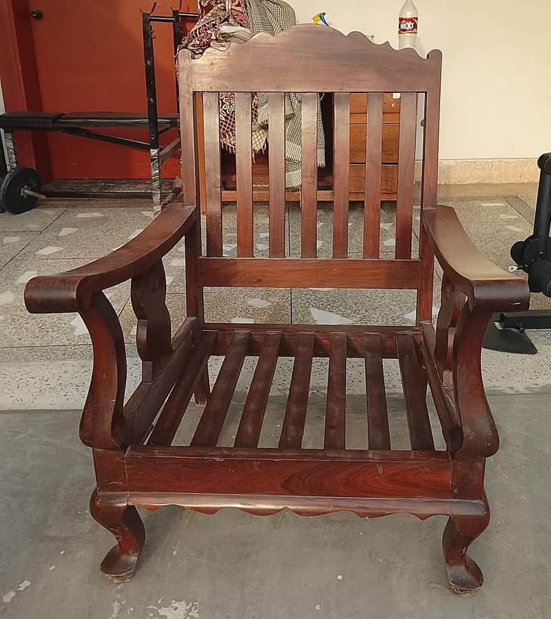 Wooden Sofa set 1