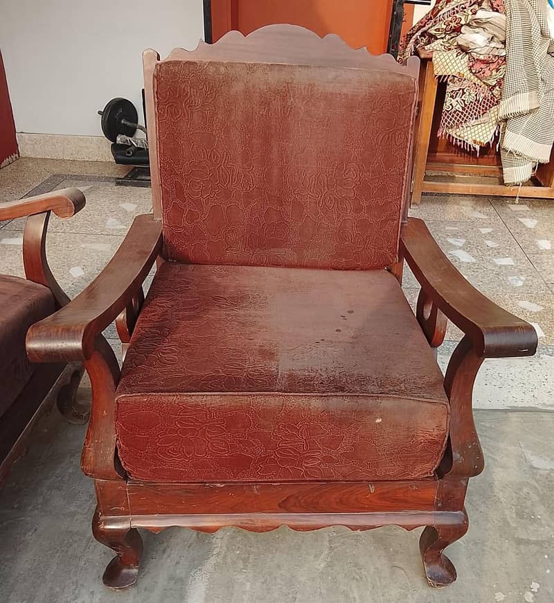 Wooden Sofa set 2