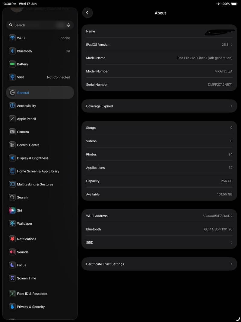 ipad pro 12.9 inch 4th generation 0