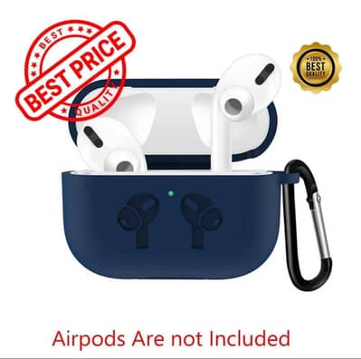 Airpods Pro 2 Silicone Case with Carabiner Hook