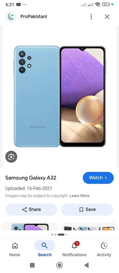 Samsung Mobile A32