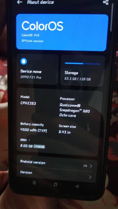 OPPO F21 Pro