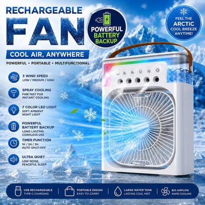 Rechargeable Mist Fan