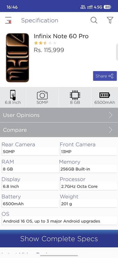 Infinix Other Model