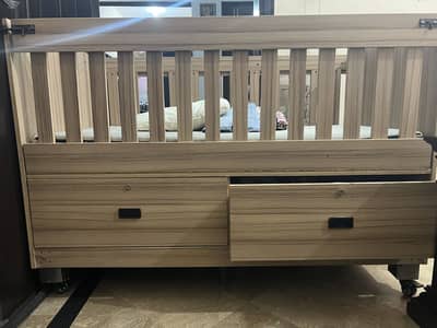 3-in-1 Premium Baby Cot