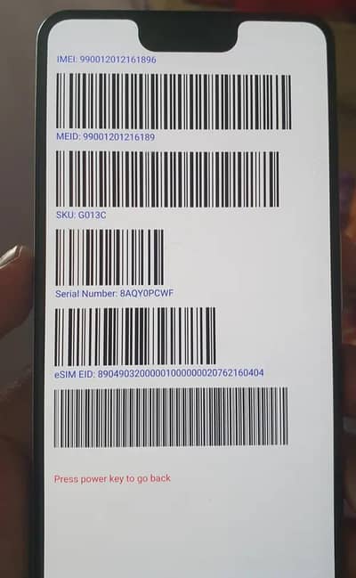 Google Pixel 3 XL panel battery etc
