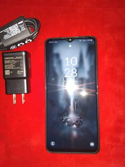 Samsung Galaxy A12 (4Gb Ram/128 Gb Rom)/Sirf Set Or Charger.