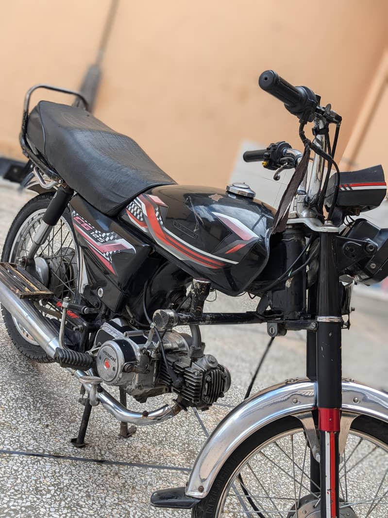2010 model CD 70 modified 1