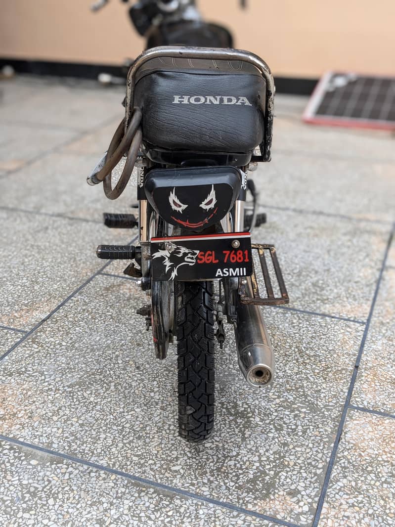 2010 model CD 70 modified 4