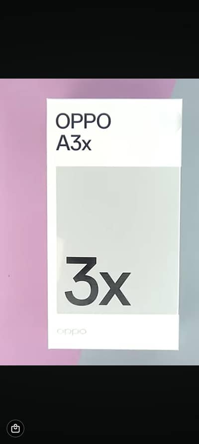 ​Oppo A3x 4/128 For Sale With Box & Original 45W Charger