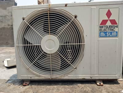 Mitsubishi Electric 1 ton Ac on working