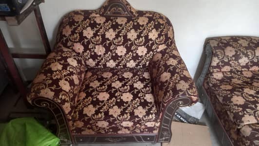 LUXURY STYLE SOFA SET 3 PCS