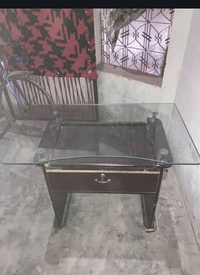 Wooden counter