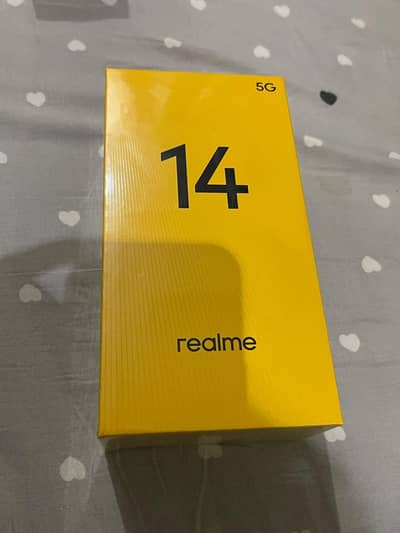 Realme 14 5G brand new box pack non-pta
