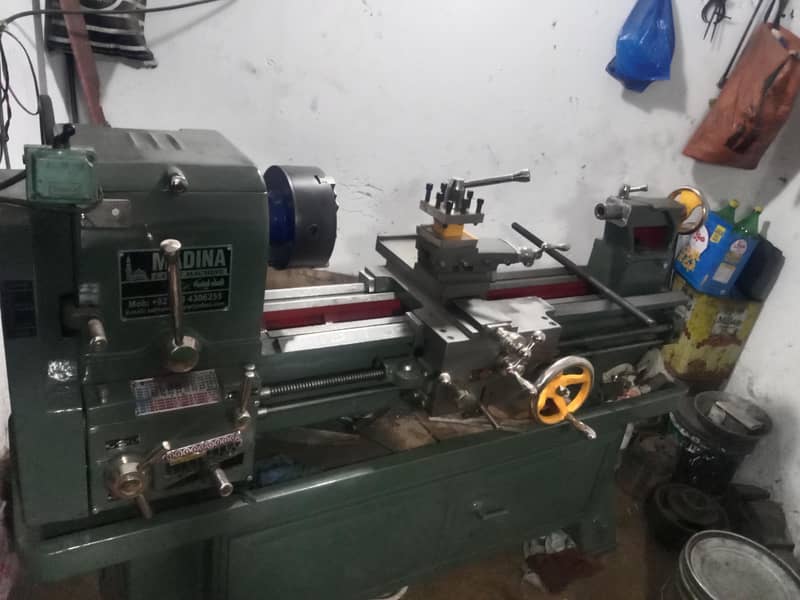 lathe machine 5ft 2
