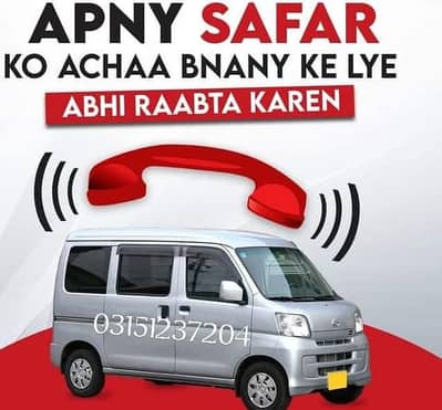 Hijet van for Rent.
