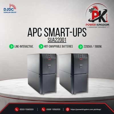 APC Smart UPS SMT2200I 2200VA LCD Pure Sine Wave UPS