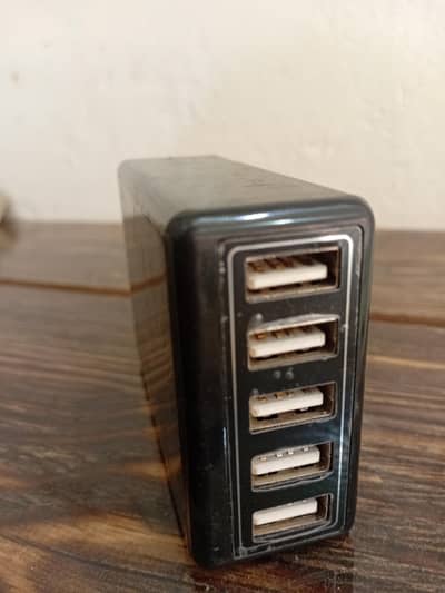 5 port high speed desktop charger