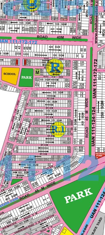 Johar town lhr 7.168 sqft plot for sale