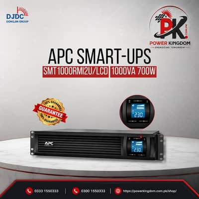 APC Smart UPS SMT1000RMI2U LCD 1000VA Rackmount UPS