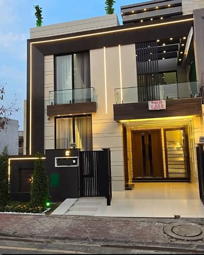 5 Marla Ultra Advance Modern Smart Features Designer Brand New House Available For Sale Meeting With Direct Owner