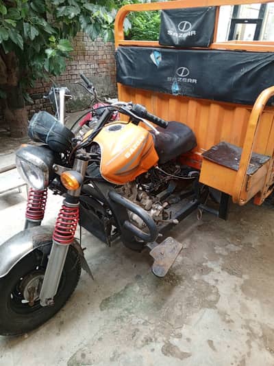 Sazgar Loader Rickshaw 200cc – Good Condition | Ready for Commercia