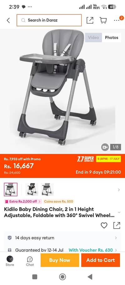 Kidilo chair