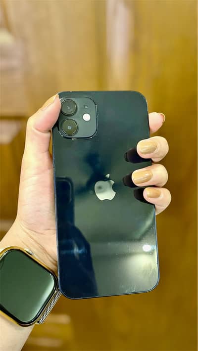 Apple iPhone 12 | Water Pack | Factory Unlocked | 64GB | Black | 77%BH