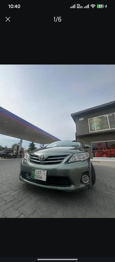 Toyota Corolla GLI 2012