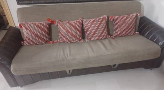 Used Heavy weight  Sofa cum Bed
