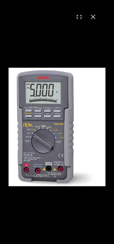 Sanwa digital multimeter. model PC510