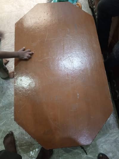 wooden table